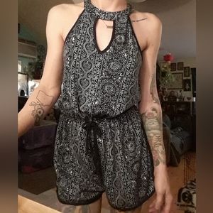 Cute comfy shorts romper